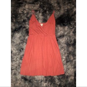 Orange summer dress